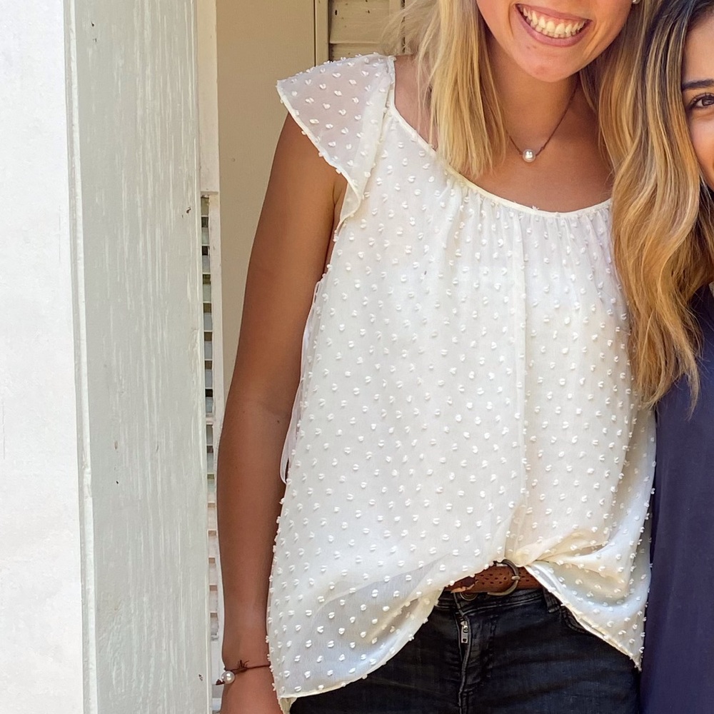 loft textured blouse